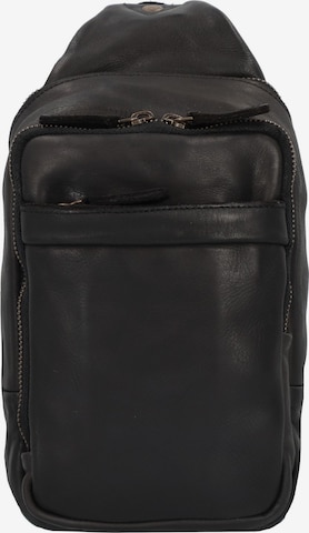 Harbour 2nd Schoudertas 'Urban Poets' in Zwart: voorkant