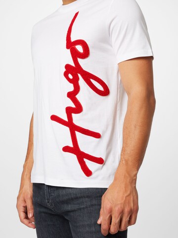 HUGO Red - Camisa 'Dyton' em branco