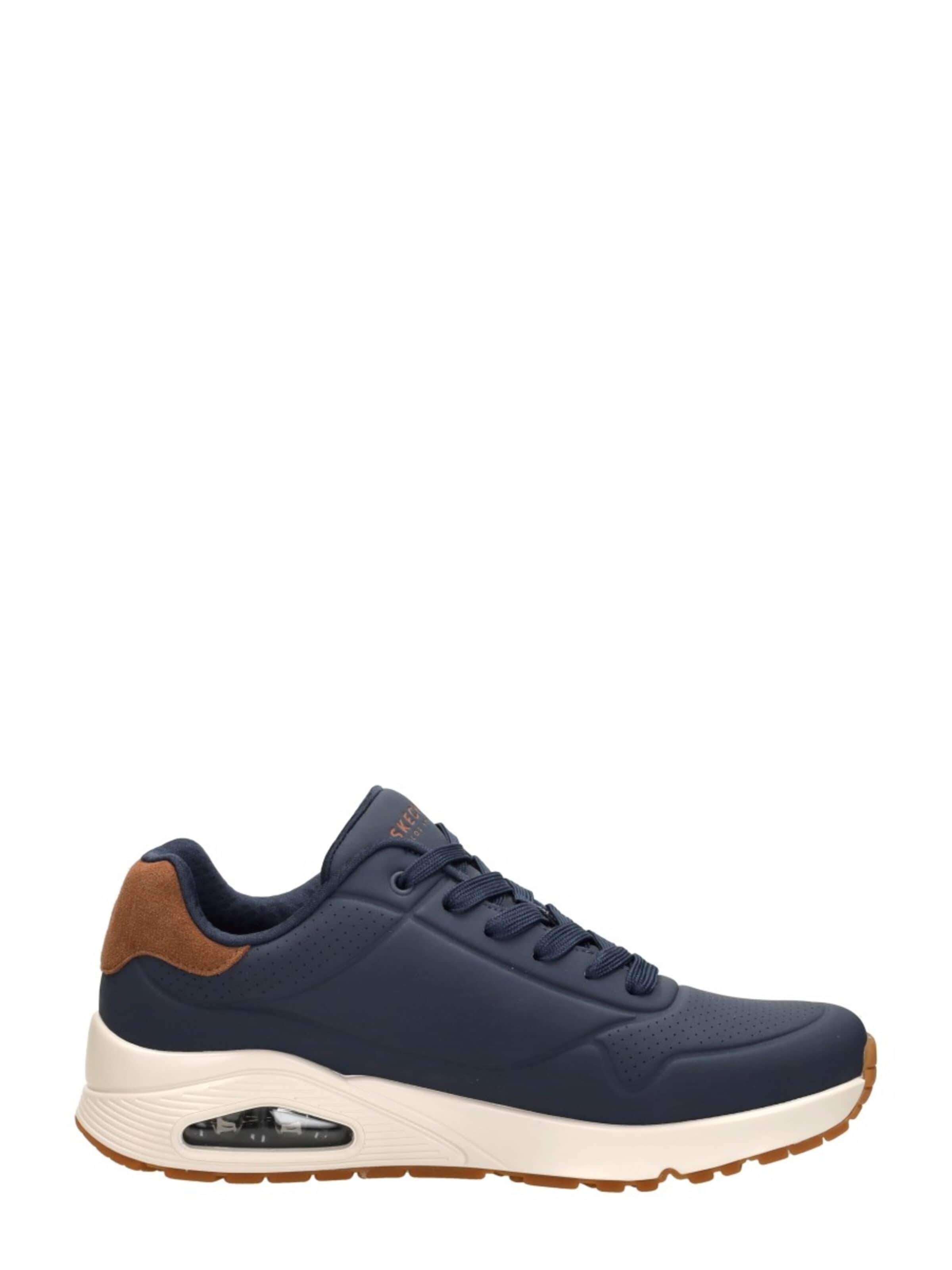 SKECHERS Platform trainers 'Uno - Suited On Air' in Blue