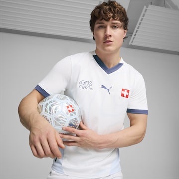 PUMA Trikot 'Schweiz 2024' in Weiß: Vorderseite