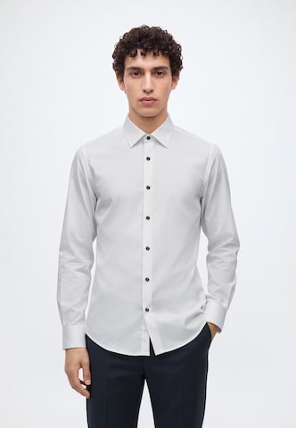OLYMP Slim Fit Hemd 'Level 5' in Weiß: Vorderseite