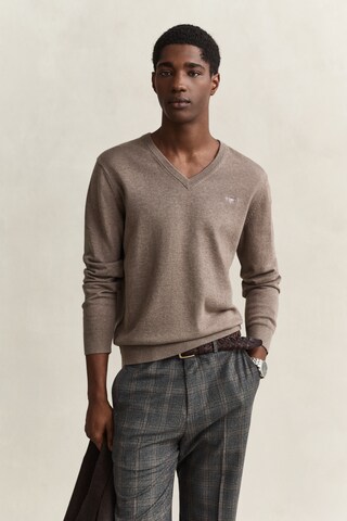 GANT Pullover in Braun: Vorderseite