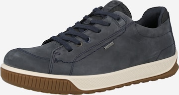 ECCO Platform trainers 'Byway' in Blue: front