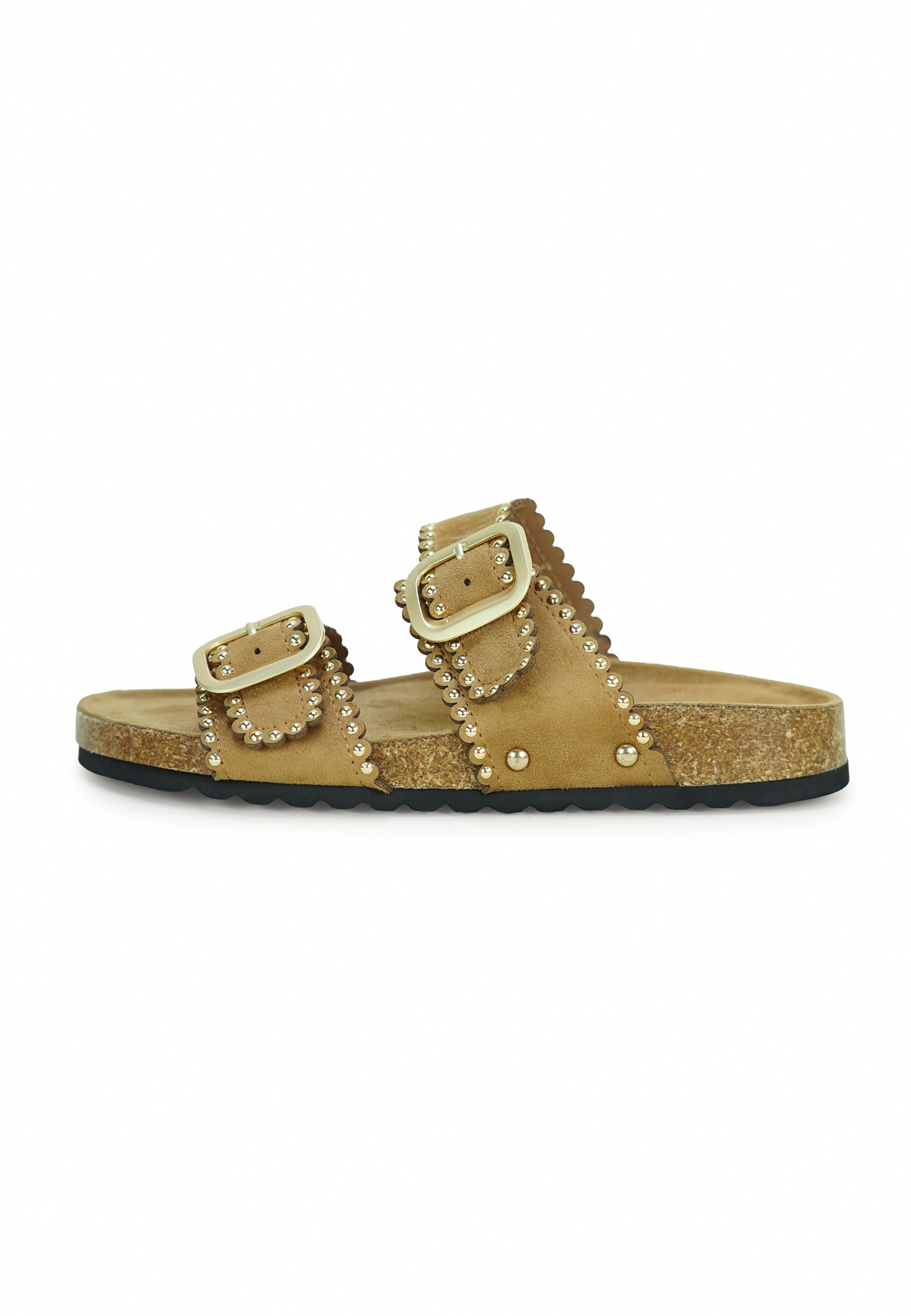 Findlay Pantolette 'PERRY' in Beige: Vorderseite
