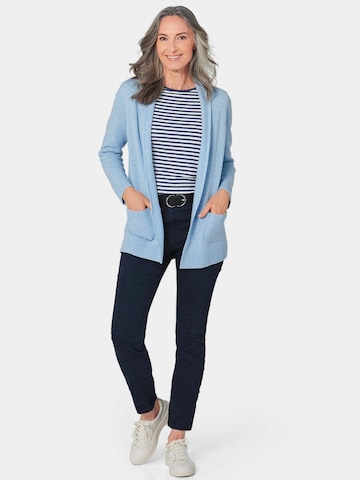 Goldner Gebreid vest in Blauw