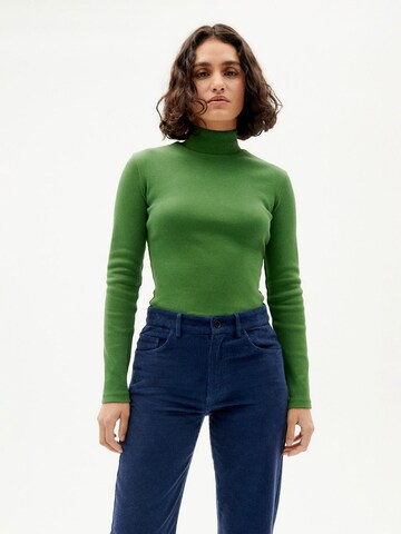 Thinking MU Sweater in Green: front