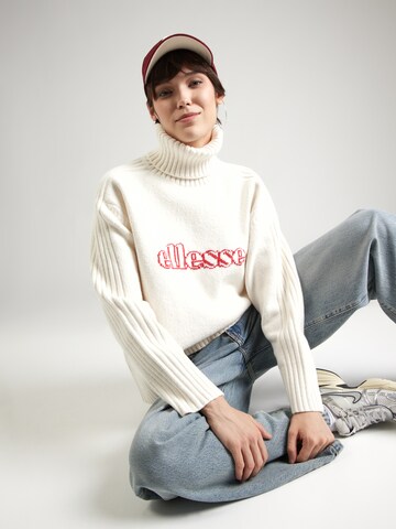 ELLESSE Trui 'Fascuno' in Wit: voorkant