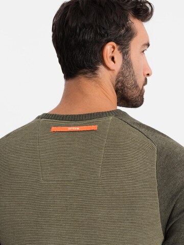 Ombre Sweater 'OM-SWSW-0121' in Green