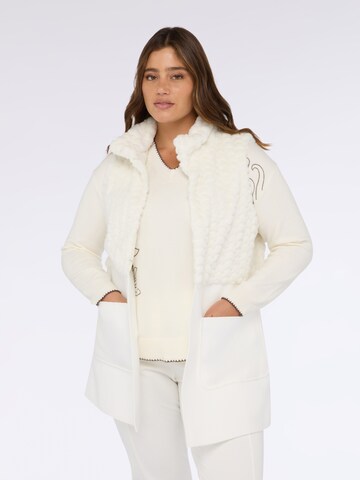 Fiorella Rubino Winter Coat in White