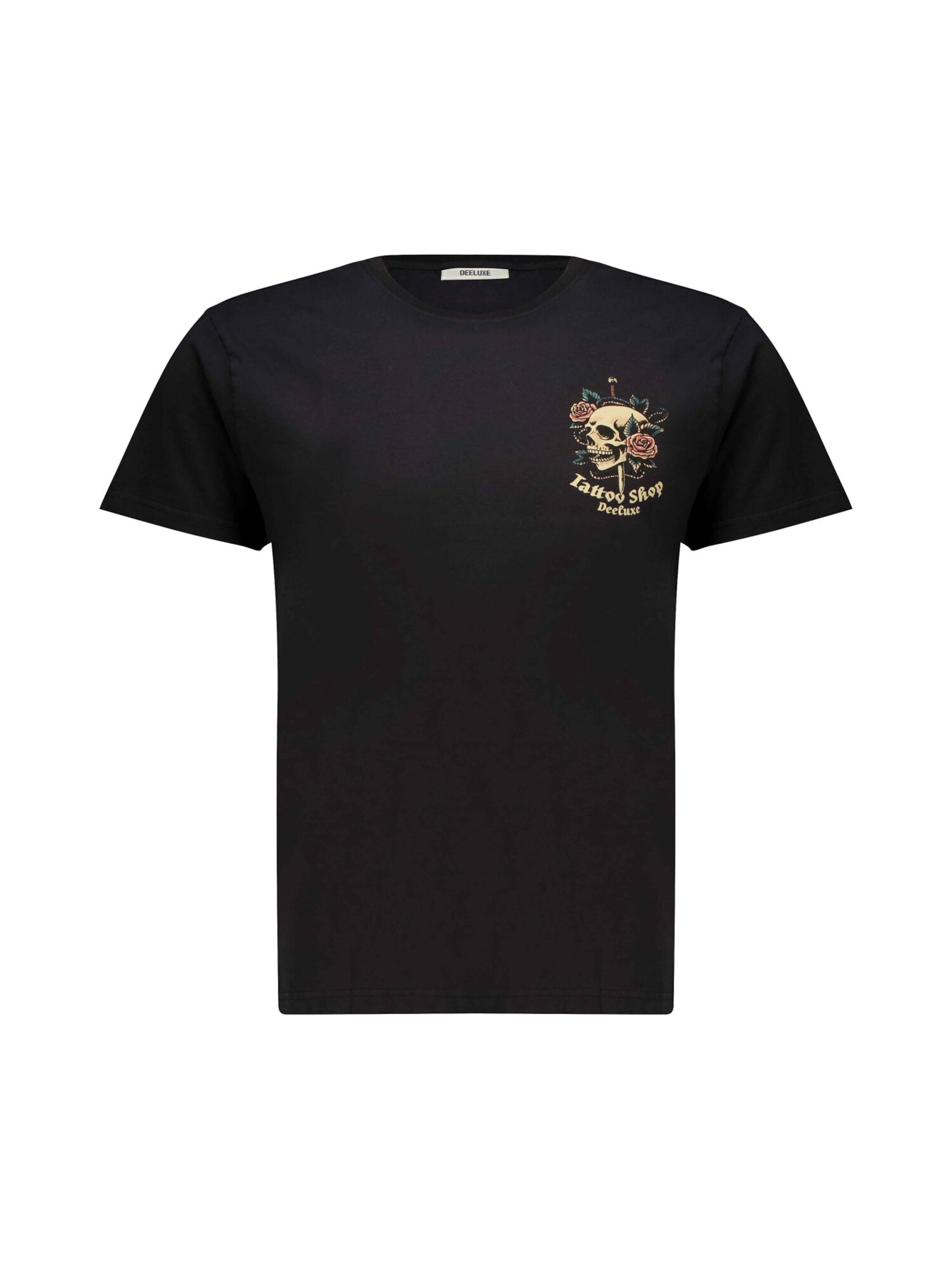 Deeluxe Shirt 'TOLUCA' in Zwart: voorkant