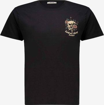 T-Shirt 'TOLUCA' Deeluxe en noir : devant