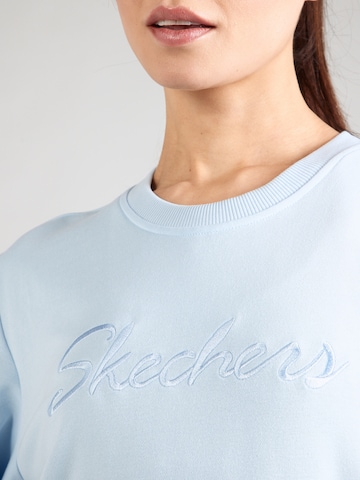 Sweat-shirt SKECHERS en bleu