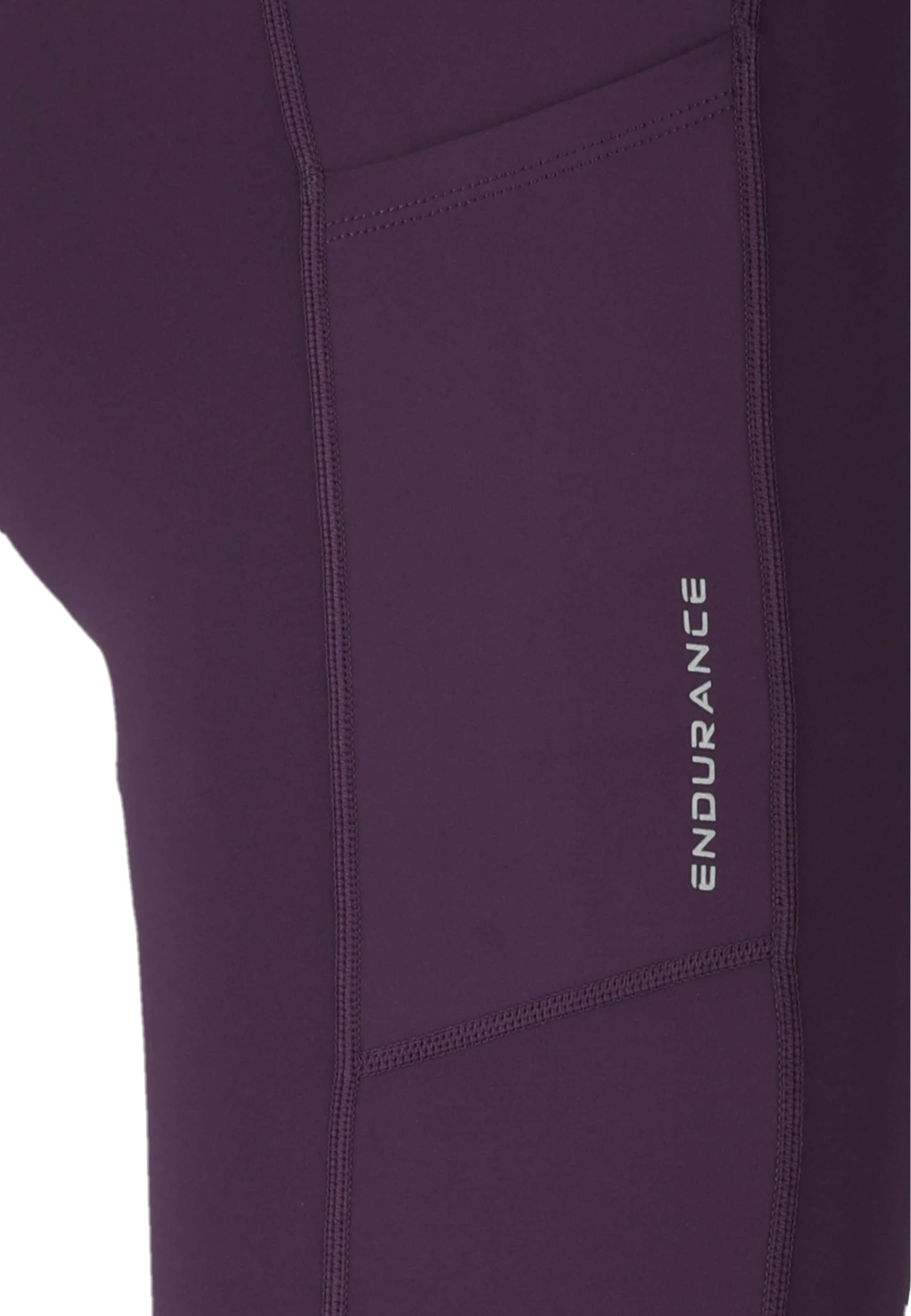 ENDURANCE Skinny Sporthose 'Strong' in Lila