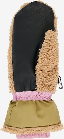 PROTEST Athletic Gloves 'PRTOnika' in Brown: front