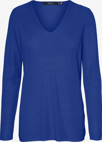 VERO MODA Trui 'NEW LEXSUN' in Blauw: voorkant