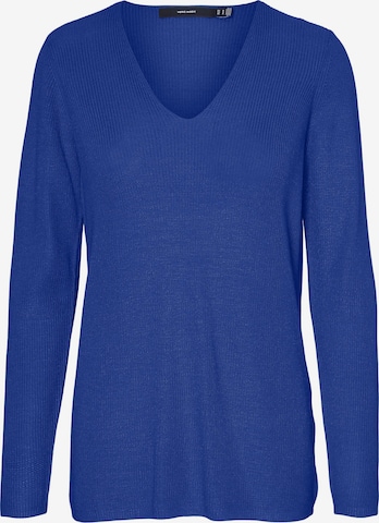 VERO MODA Sweter 'NEW LEXSUN' w kolorze niebieski: przód