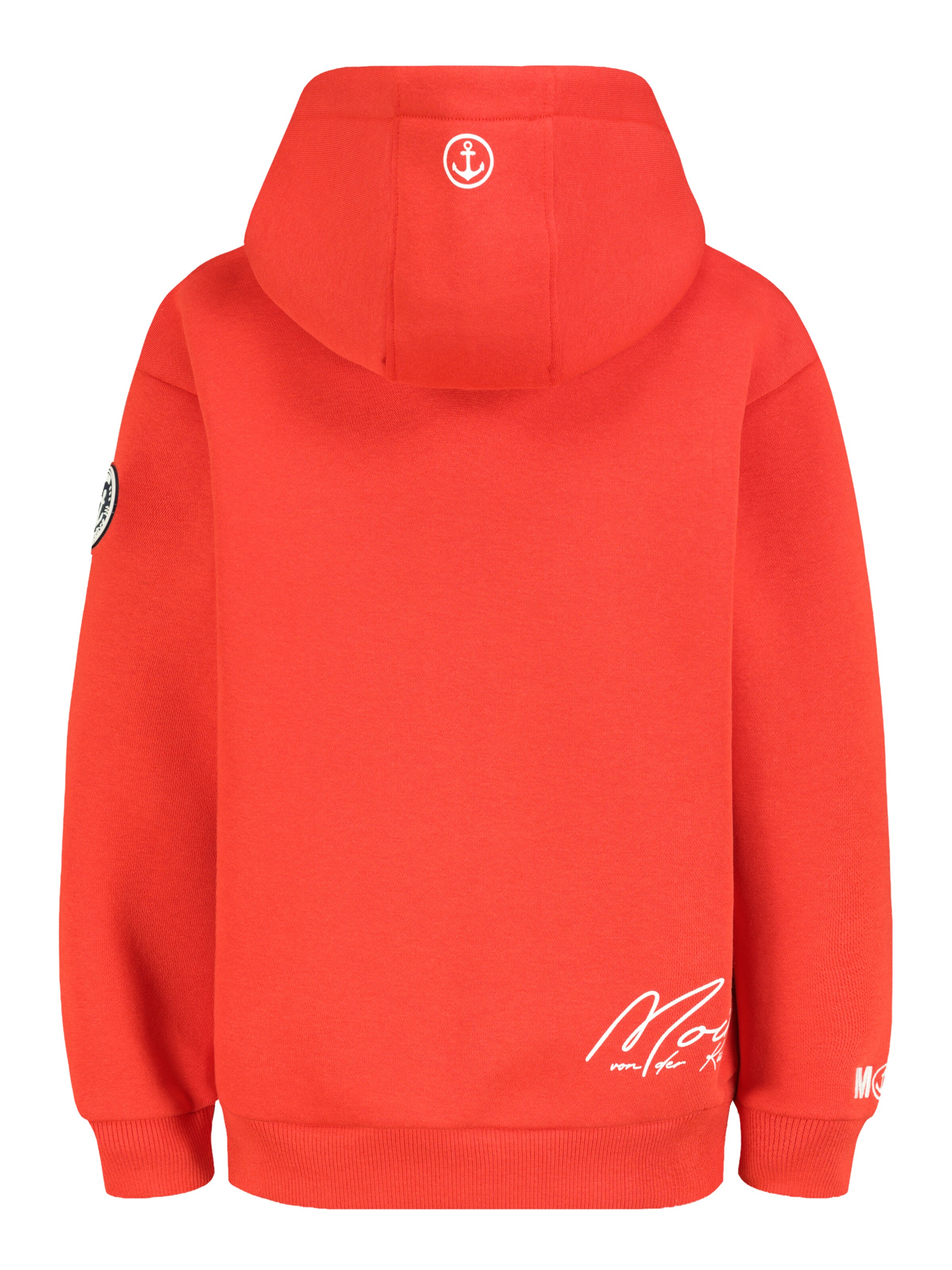 Sublevel Sweatshirt 'Moin' in Rot