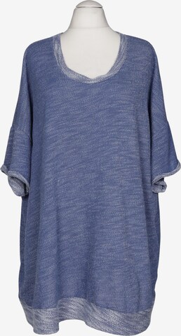 Ulla Popken Sweater 4XL in Blau: Vorderseite
