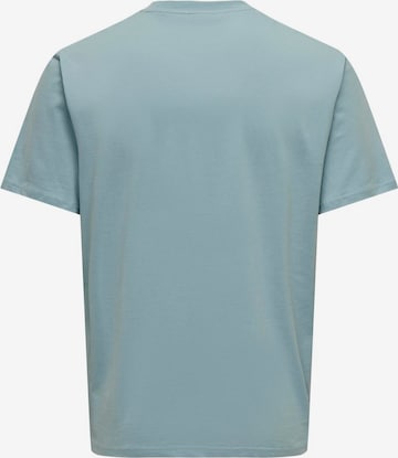 Only & Sons T-Shirt 'LEVI' in Blau