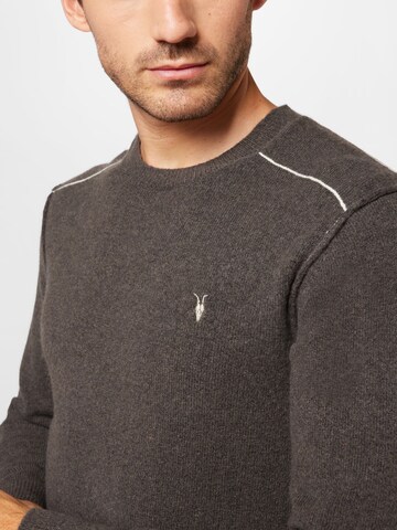 AllSaints Pullover 'STRIKE' in Braun