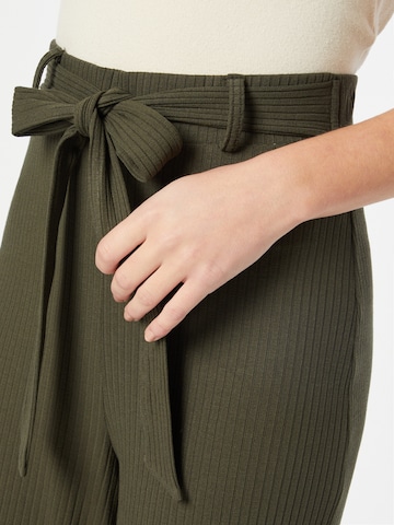 ABOUT YOU Zvonové kalhoty Kalhoty 'Mona' – zelená