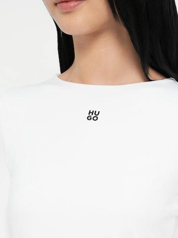 T-shirt 'Dasiia' HUGO en blanc
