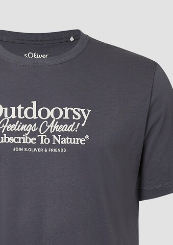 s.Oliver T-Shirt in Grau