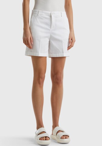 UNITED COLORS OF BENETTON Regular Pants in White