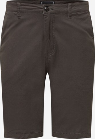 Regular Pantalon chino 'Easy City' Iriedaily en gris : devant