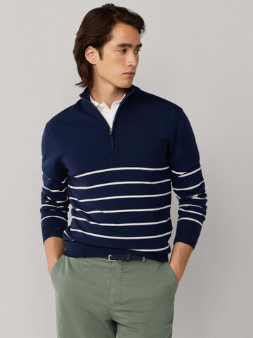 Hackett London Pullover in Blau
