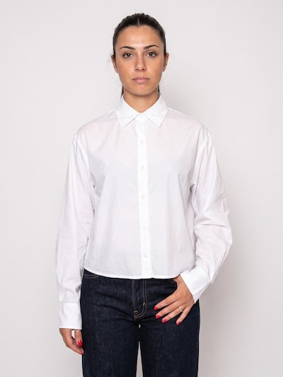 LEVI'S ® Bluzka 'CROPPED HARLIE SHIRT BRIGHT WHITE' w rozmiarze XS w kolorze białym, Podgląd produktu