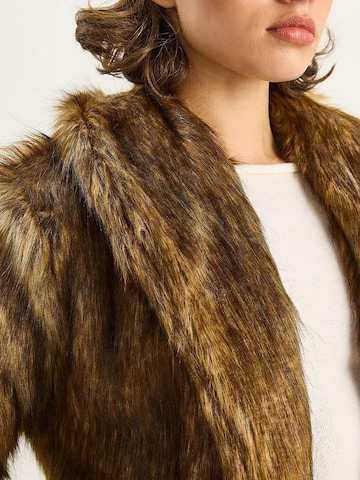 Veste mi-saison 'Kunstpelzmäntel' Bianco Lucci en marron