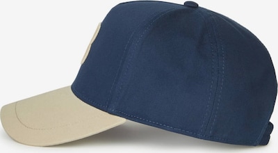 Kepurė iš Boggi Milano, spalva – smėlio spalva / mėlyna, Prekių apžvalga