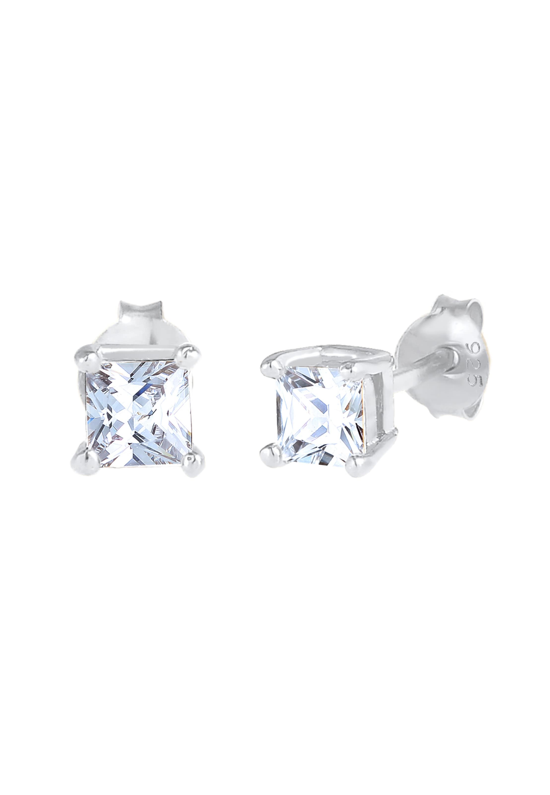 Boucles d'oreilles KUZZOI en argent : devant