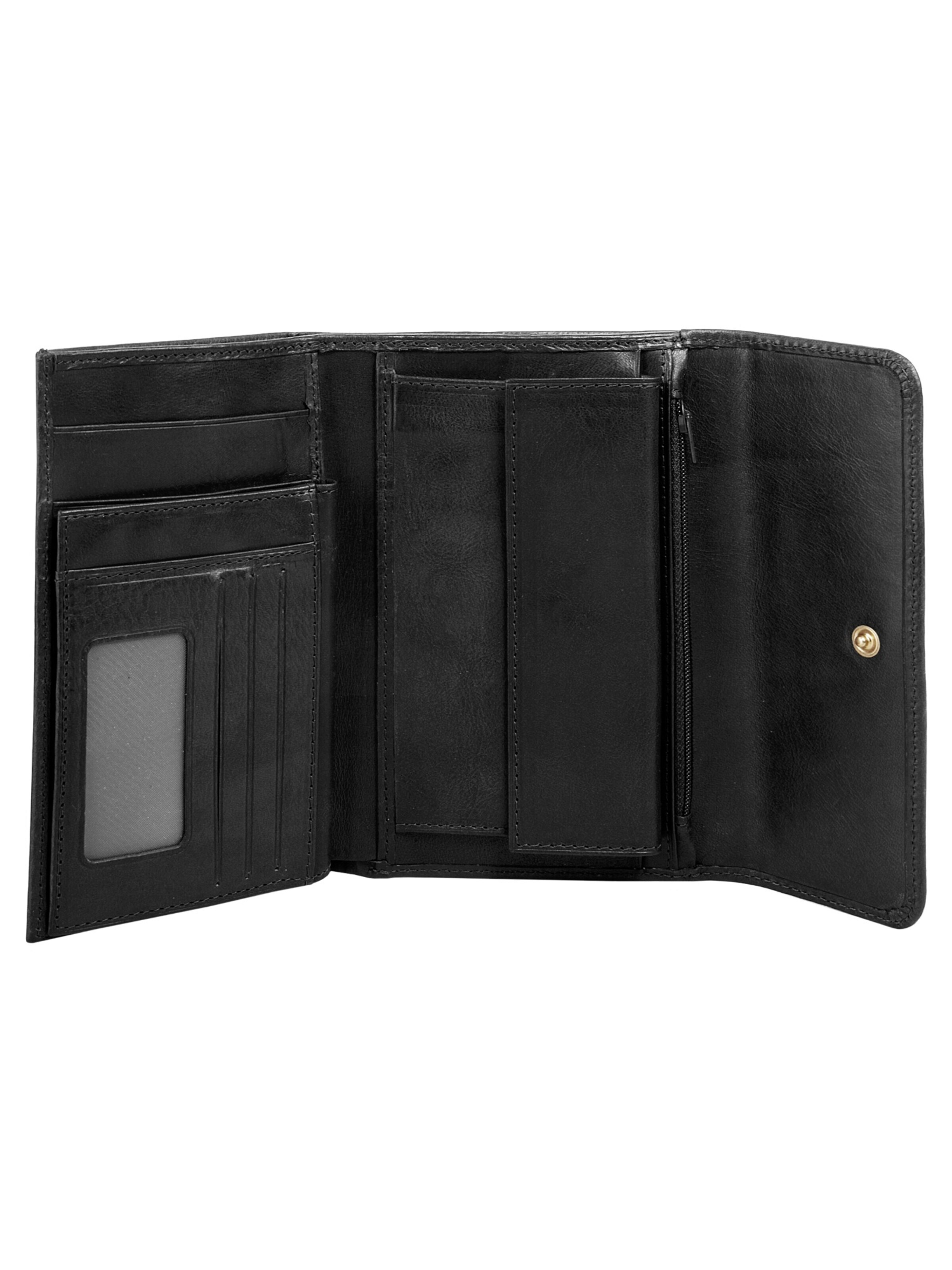 Porte-monnaies piké en noir