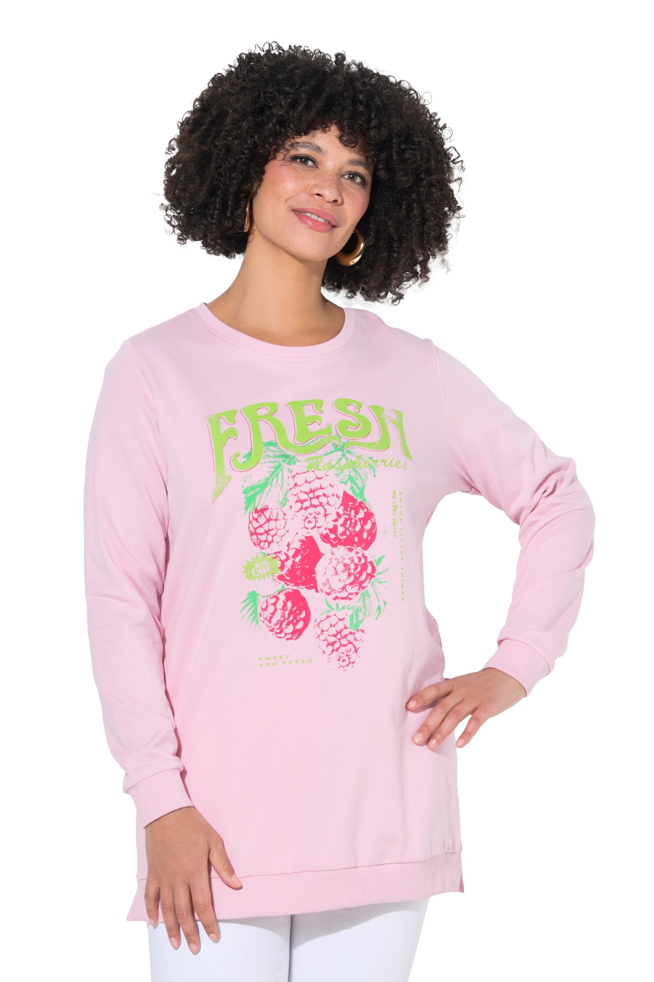 Angel of Style Sweatshirt in Pink: front