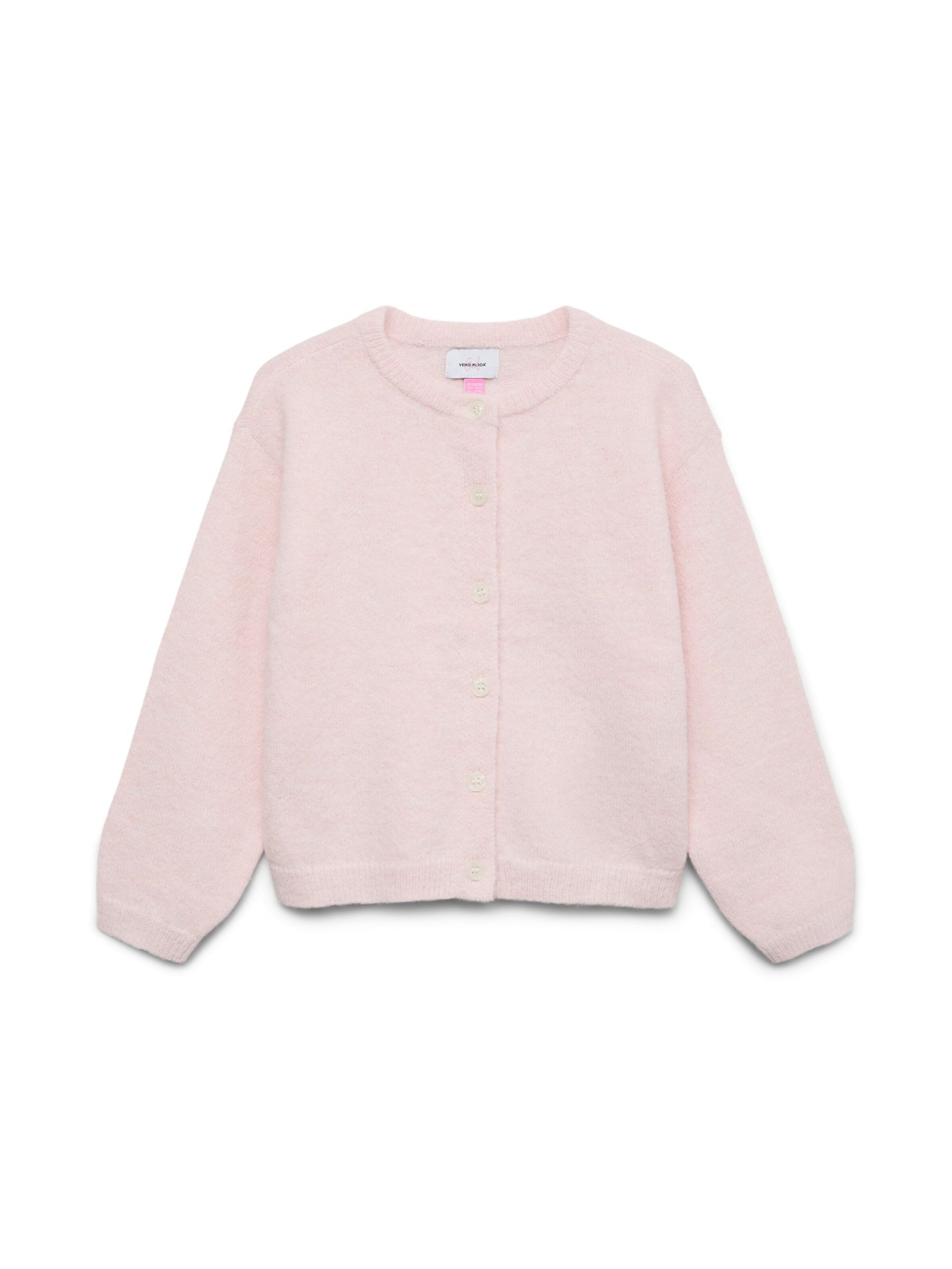 Cardigan 'VMHOPE ' Vero Moda Girl en rose : devant