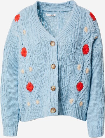 NUÉ NOTES Knit Cardigan 'Murray' in Blue: front