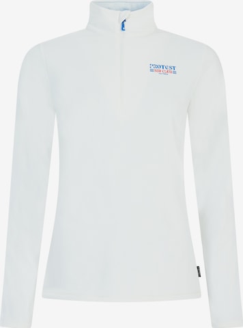 PROTEST Sportsweatshirt 'PRTGentle' in Weiß: Vorderseite