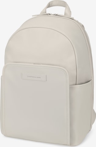 Kapten & SonRuksak 'Aalborg Sandstone' - bež boja: prednji dio
