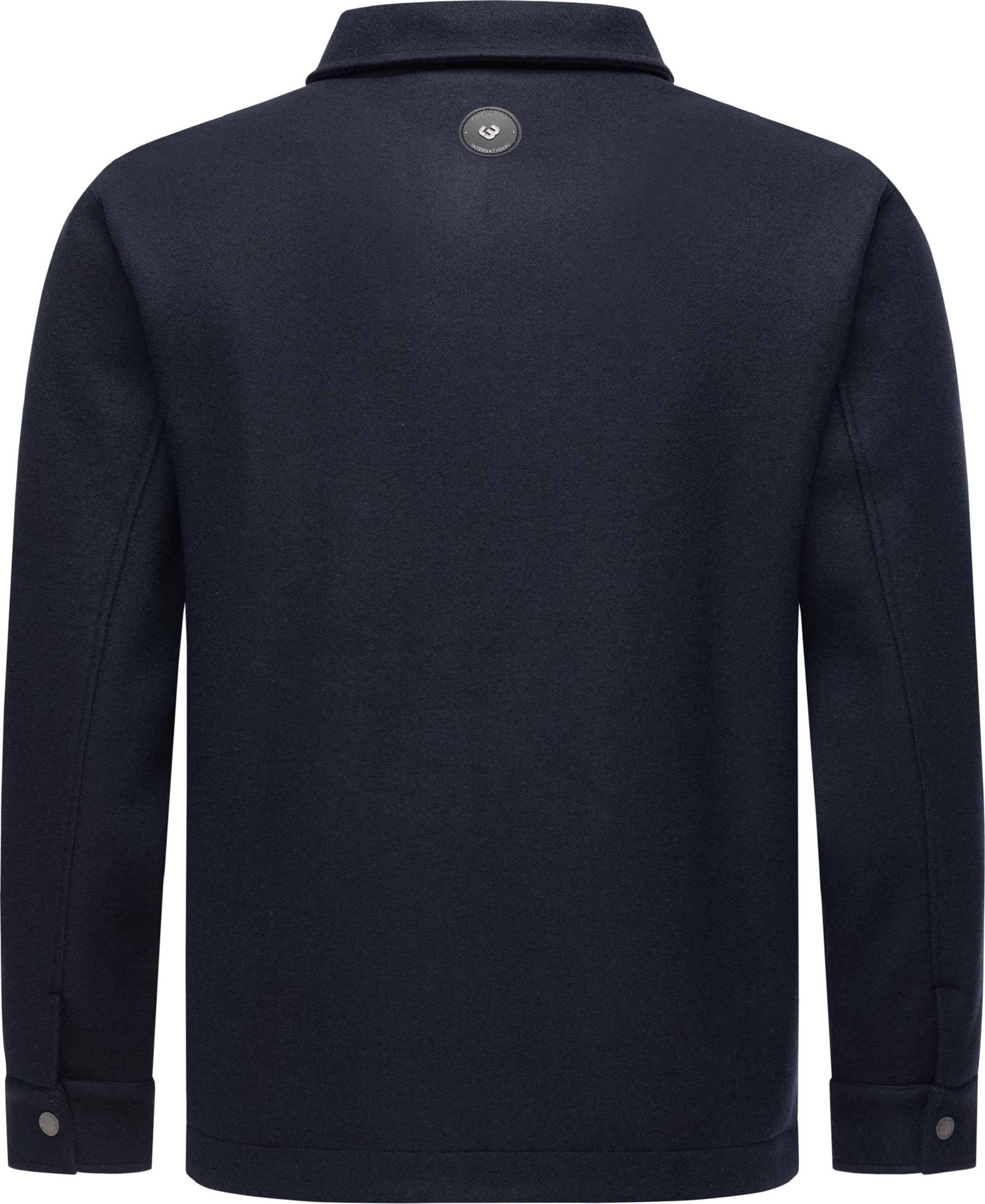 Ragwear Φθινοπωρινό και ανοιξιάτικο μπουφάν 'Azzte Felt' σε μπλε