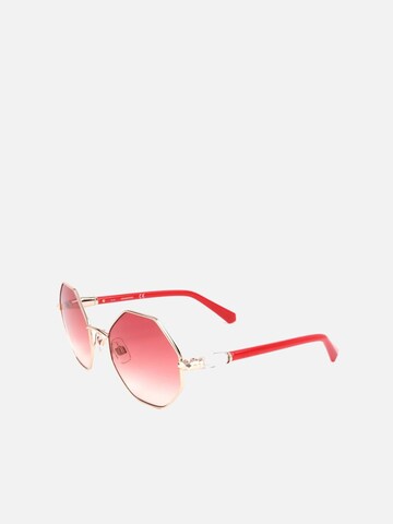 Swarovski Sunglasses in Gold: front