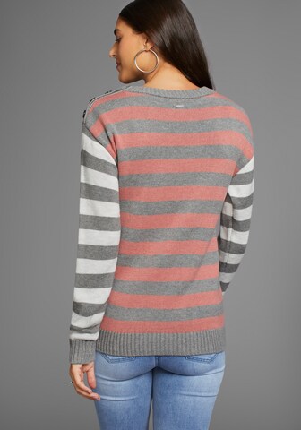 LAURA SCOTT Pullover in Grau