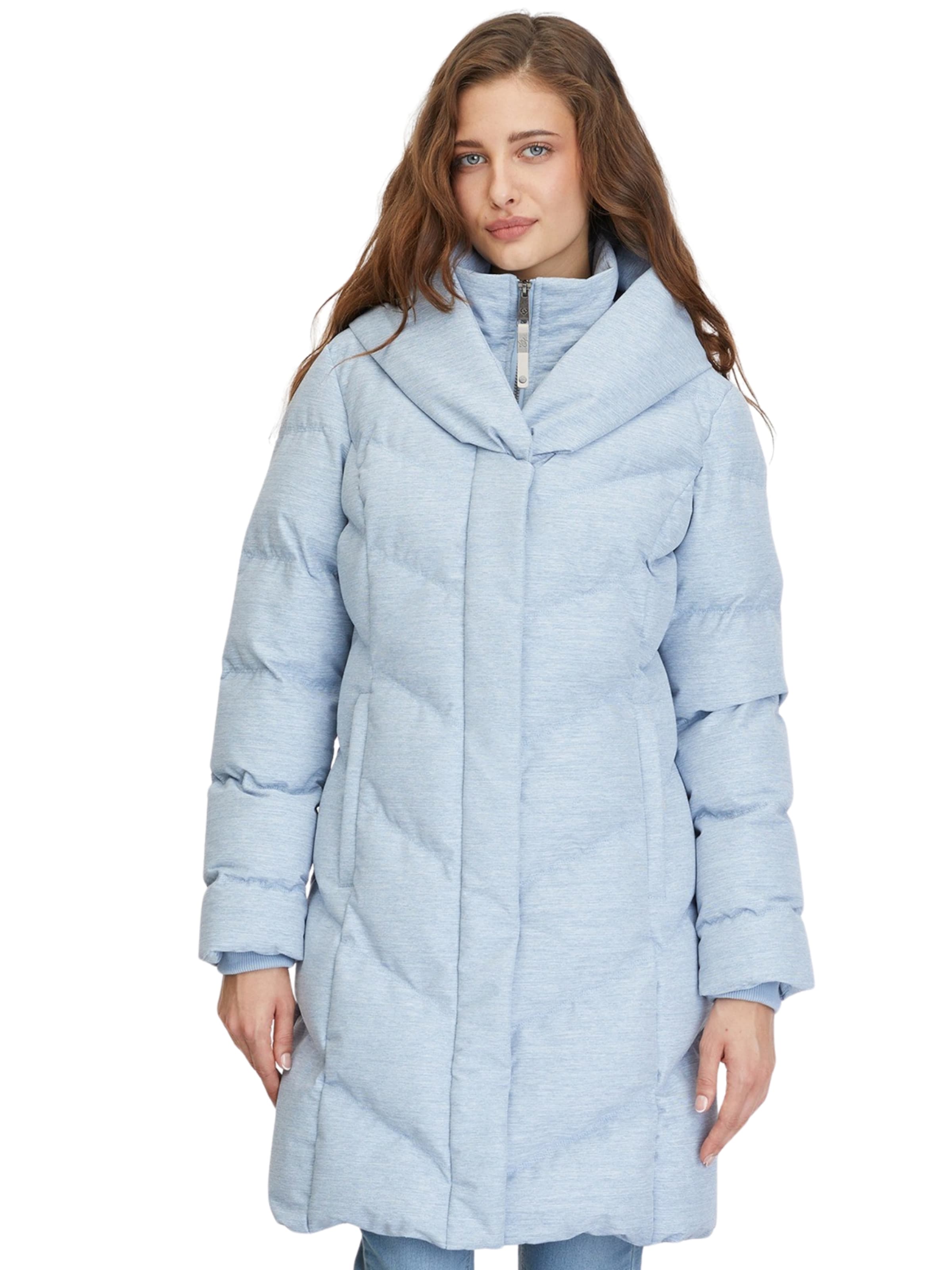 Manteau d’hiver 'Natalka' Ragwear en bleu : devant