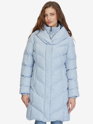 Ragwear Wintermantel 'Natalka' in Blauw: voorkant