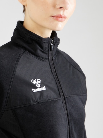 Hummel Functionele fleece jas 'Go' in Zwart