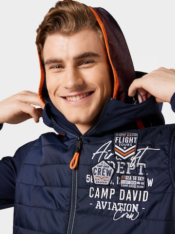 CAMP DAVID Between-Season Jacket in Blue