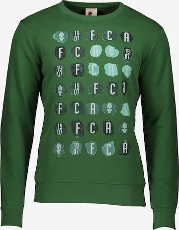 FC Augsburg Athletic Sweatshirt in Green: front