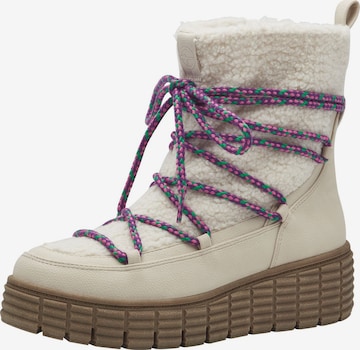 Tamaris Snow boots in Beige: front