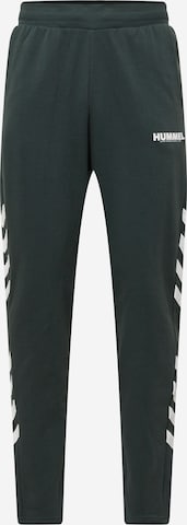 Pantalon de sport 'Legacy' Hummel en vert : devant